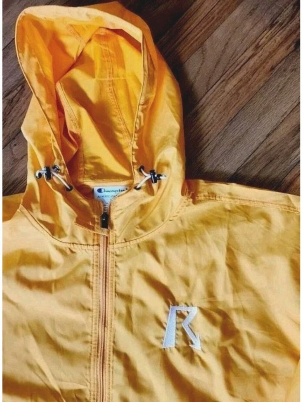 Ryan Hall Y'all CHAMPION Packable Windbreaker Jacket XXL Anorak Zip Hood NEW